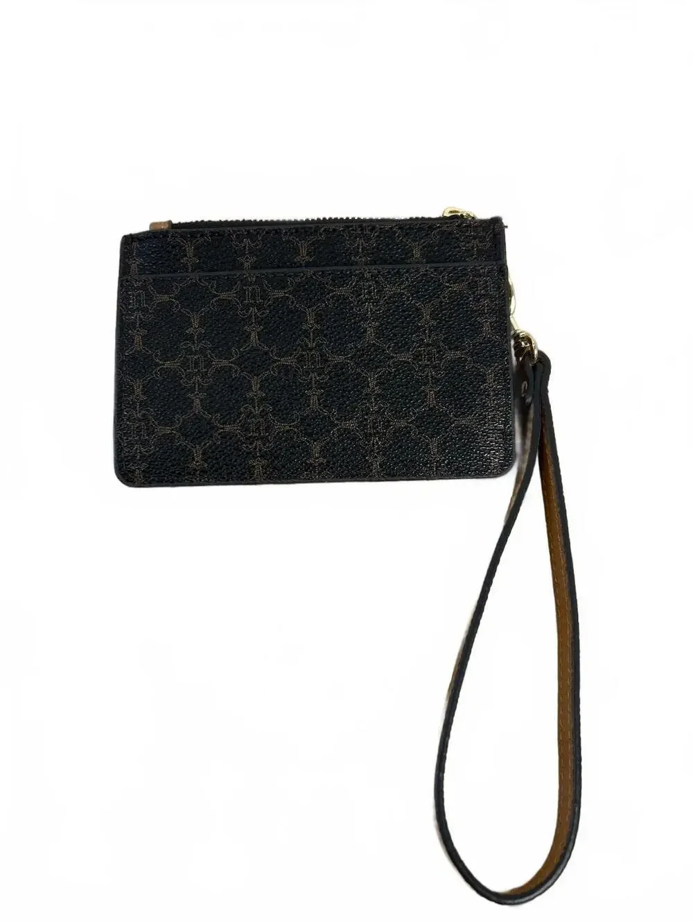 Nanette Lepore Brown and Black Wristlet Wallet